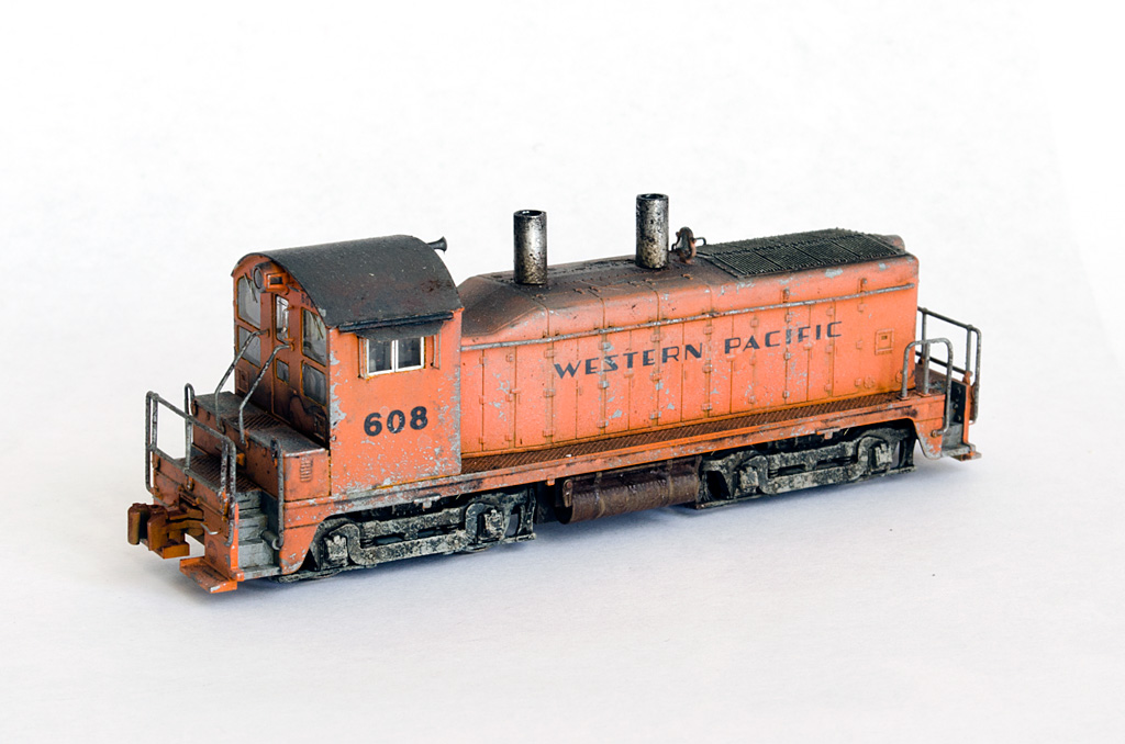 Western Pacific Railroad EMD NW2 N-scale