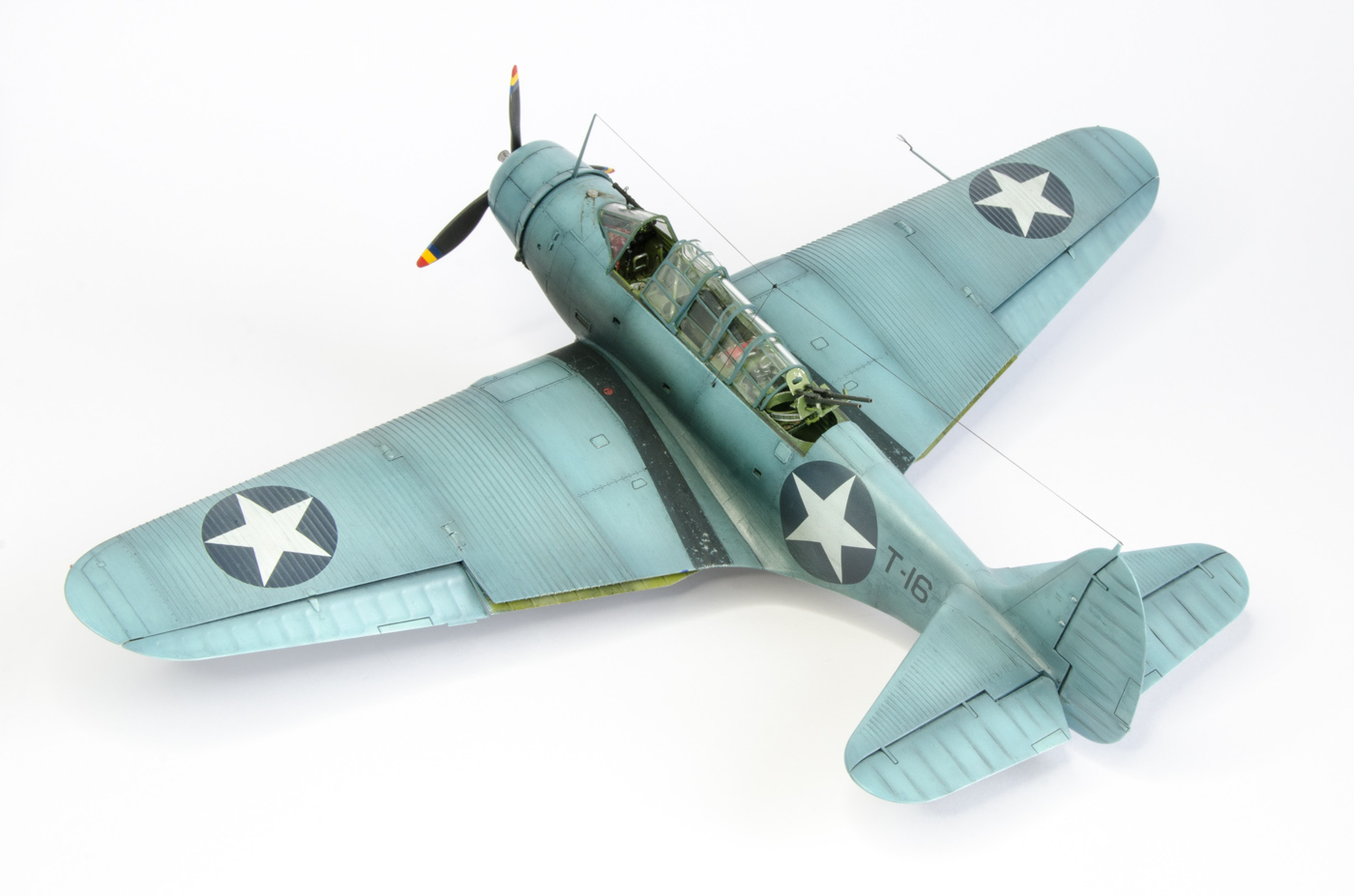 Eduard 1/48 TBD-1 Devastator Paint Mask – For Great Wall Hobby Kit (EUEX 354)